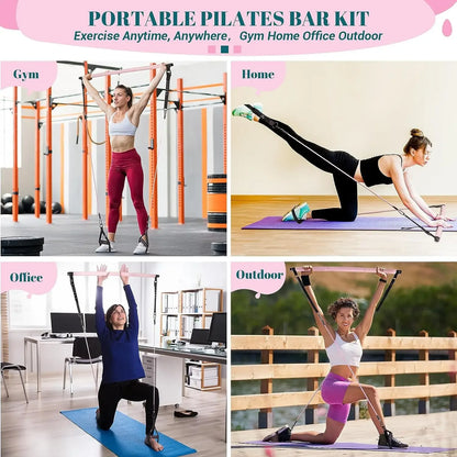 SPORTICOOL™ Fitness Yoga Pilates Bar Kit